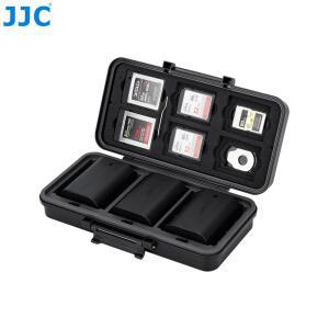 절연지 JJC 카메라 배터리 메모리 카드 보관 거치대 박스 케이스, 6 XQD 개 LPE6 CFEXPRESS B SD