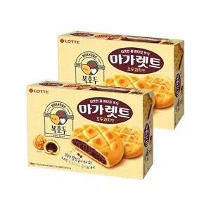 [롯데웰푸드]마가렛트 X 복호두 호두과자맛 352g x2개