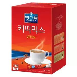 [동서식품] 동서식품 맥스웰하우스 커피믹스 오리지날 180T, 4개
