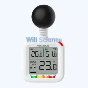 WELLSENSE WS-50 웰센스 온습도계 흑구온도 일사병 지수