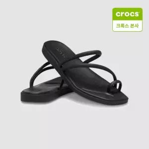 여성화 마이애미 토우 루프 샌들 블랙 209862-001