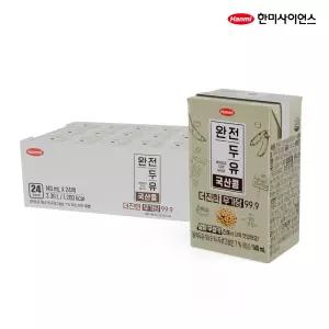 한미 더진한 국산콩 무가당 99.9 두유 140ml, 24입