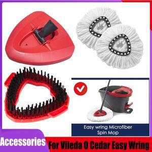 Vileda O-cedar 360용 스핀  천 헤드 베이스 스크럽 브러시 교체 ° 간편한 짜기 탱크 시스템 샤워 바닥