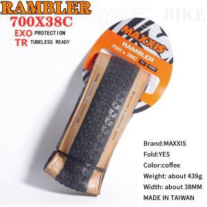 MAXXIS RAMBLER TUBELESS 700x38C/40C/45C/50C 650x47B 27.5x1.5 자전거의 자갈/모험 및 먼지 도로 경주