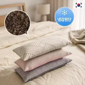 냉감메밀경추베개 PE100% 냉감 국산 메밀껍질 열대야 숙면 잠안깨는 시원한잠 기능성베개