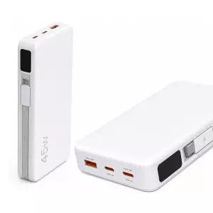 초고속 케이블일체형 LCD 보조배터리 20000mAh