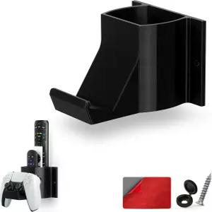 브레인웨이브즈 엘리펀트 - 게임 컨트롤러 및 TV 리모컨 벽걸이 홀더 접착제 나사 삽입 Xbox ONE PS5 PC