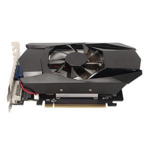 HD 7670 그래픽 카드, 4GB GDDR5 게이밍 카드 128비트 1000MHz 비디오 DirectX 11 GPU, HDML /DP / DVI 업그레이드 컴퓨터 액세서리