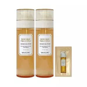 맥스클리닉 오일 폼 클렌징 홈쇼핑 클렌징폼 더블 트러플 바이옴, 110g 2개+3g, 1개