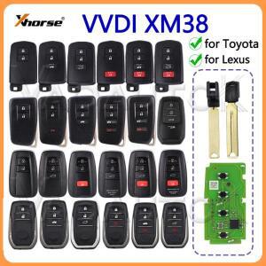 Xhorse VVDI XM38 자동차 리모컨 키 (도요타, 렉서스용) By Plus Max VVDI2 MINI 키 툴 XSTO01EN 8A 4D 4A