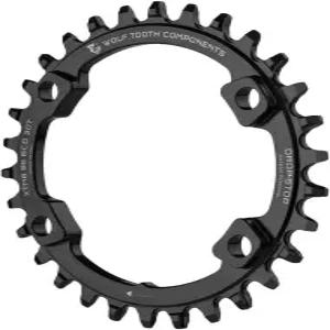 11단 시마노 XT 및 XTR 크랭크용 울프 투스 96BCD 드롭 스톱 체인링 30t M8000
