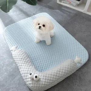 /오엠티 여름 강아지쿨매트 쿨방석 냉감 고양이 애견패드