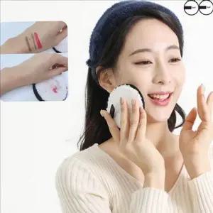 [하프클럽/]클렌징 메이크업 퍼프 물 화장 지우는 퍼프 얼굴 데일리 재사용