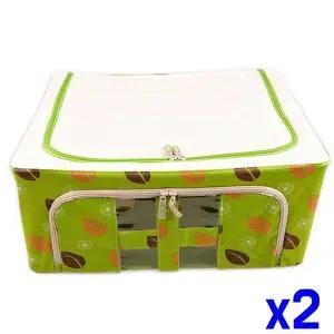 [하프클럽/]TBZ 접이식 리빙박스 44리터 x2개 소품정리함 정리함