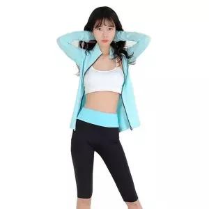 [하프클럽/]하이밴드요가 여성 레깅스 7부 쫄바지 운동복 필라테스