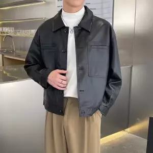 샤오원샵 남성 봄가을 자켓 점퍼 키작남 바람막이 코트 꾹3