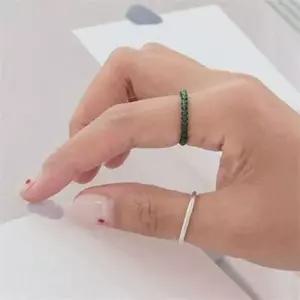 [하프클럽/]핸드메이드 비즈 반지 6COLOR 초보자 비즈 반지 6COLOR 키트 만들기