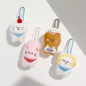 [하프클럽/]조선문방구 애니멀 맛집 인형 키링