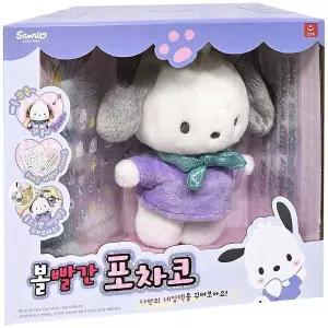 [하프클럽/]산리오캐릭터즈 볼빨간 포차코 장난감 인형 네임택