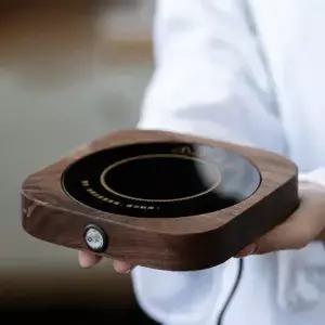 전기 핫 플레이트 컵 히터 머그 워머 터 커피 우유 차 가열 패드 친구 선물 55 °C 220V 9W