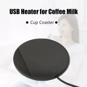 USB 전기 전원 컵 워머 히터 패드 핫 플레이트 커피 차 우유 머그잔 플러그 흰색 가정용 사무실 데스크탑