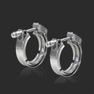 304 스테인레스 스틸 1.5~6 인치 51 63 76 mm 퀵 릴리스 V 밴드 클램프 터보 배기관 Vband