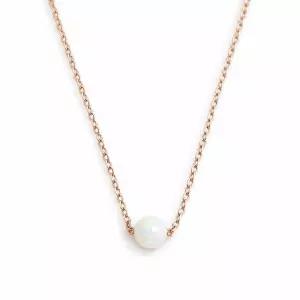 14k 4mm 합성오팔 목걸이 OPPN0203