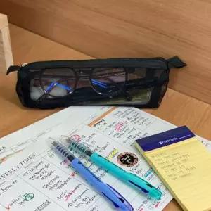 [하프클럽/]여행용 화장품 세면도구 파우치 블랙