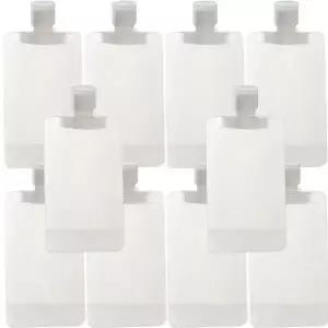 [하프클럽/]소분용기 휴대용기 샴푸 리필 100ml 파우치 10pcs 1set