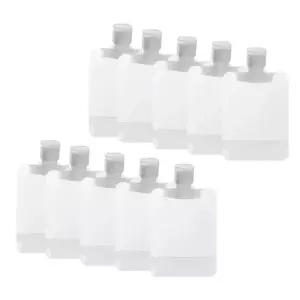 [하프클럽/]소분용기 여행용 화장품 리필 50ml 투명파우치 10pcs 1set