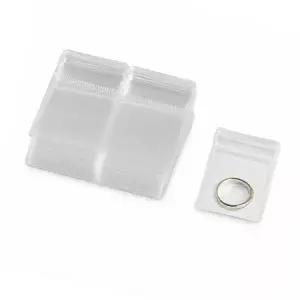 [하프클럽/]투명 악세사리 보관 지퍼백 4x6cm 100P 휴대용 주얼리 파우치