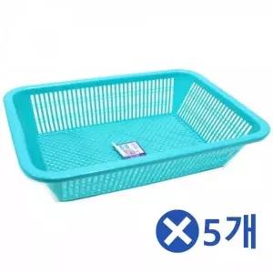 [하프클럽/]정리함 사각 깔끔한바구니 농산바구니 바구니 다용도상자 농산