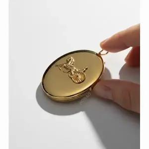 SULKY BOX PENDANT (46W036BSL 35OR) (설키 박스 펜던트)