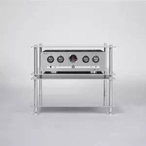 ATCR AR-5621 쇠테리어 감성 알루미늄 오디오 턴테이블 거실장 선반 높이 320mm