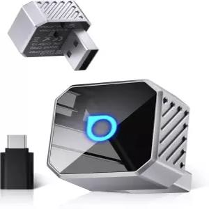 OTTOCAST Mini Pot 2025 2-in-1 무선 카플레이 안드로이드 오토 어댑터 플러그 앤 5GHz WiFi 및 Android