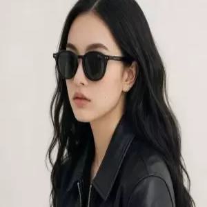 바넬 패션 뿔테 선글라스 자외선차단 VN8001CO 블랙 카키 피치 투명