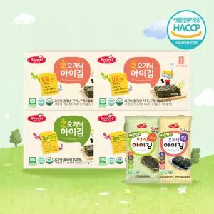 베베스트 처음먹는 오가닉 아이김 아기김 퓨어 칼슘 반찬 4개 선택