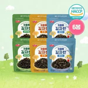 베베스트 처음에 아기 김자반 아기반찬 유아식 6봉 선택하기