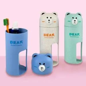 ( )혜명잡화마트 칫솔케이스(랜덤1개) 칫솔거치대 칫솔홀더 칫솔보관 치솔꽂이 휴대용칫솔케이스