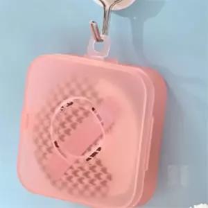 ( )라이프코치 메이크업 퍼프 휴대용 케이스 빠른 정성포장 퍼프휴대용케이스 퍼프보관케이스