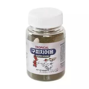 [콩심팥심]먹이 열대어 치어성장용 구피치어용 구피 아기물고기 알테미아