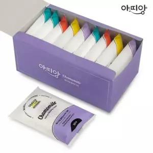 ( )아띠앙 미니 클렌징티슈 x1박스(10개) 여행 휴대용