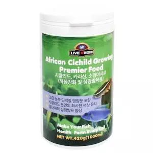 [콩심팥심]African Cichlid 색상강화 구피 비트 새우 420g 1000ml