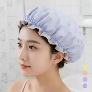 방수 헤어캡 3p 목욕 샤워 사우나 방수캡 모자 샤워캡