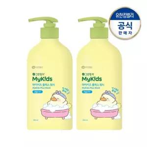 그린핑거 마이키즈 플러스 푸아 워시500mlX2