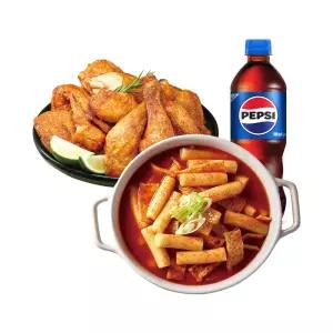 [또봉이통닭] 국물떡볶이+또봉이통닭+음료500ml