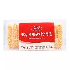 30g 사세 왕새우 튀김 300g 30g x 10ea 냉동