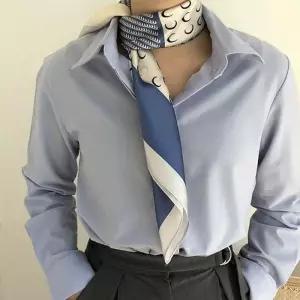 [룽스_66]모던스카프 기본 여성 커브 루나 스카프 3종