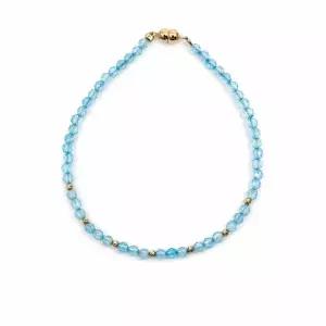 14k 원석 컷팅볼 팔찌 4종 택1(자석잠금) OPPB0355