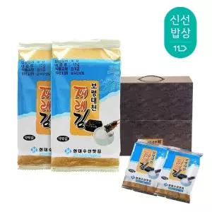 현대수산맛김 보령 대천김 재래 식탁김 30봉 /도시락김/조미김/재래김